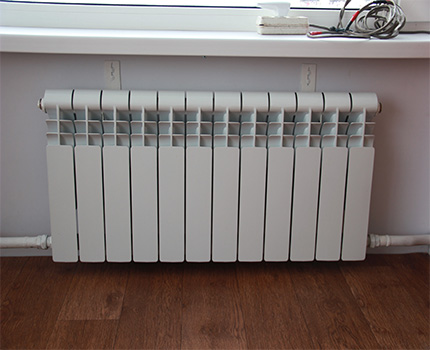 Les spécificités du chauffage monotube à circulation forcée Raccordement d'un radiateur de chauffage avec un schéma monotube