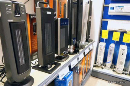 Chauffage électrique à colonne Chauffage électrique à colonne