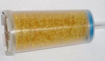 The filter for molecular purification of water in the country Resin ion exchange unit