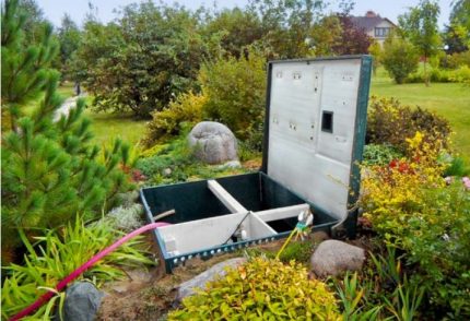 Überschüssigen Schlamm pumpen