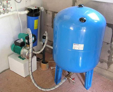 Installation du vase d'expansion