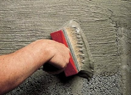 Durchdringender wasserdichter Beton