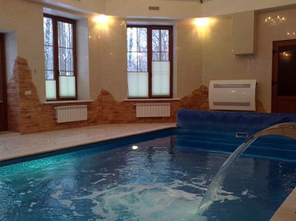 Why pool ventilation Water evaporation