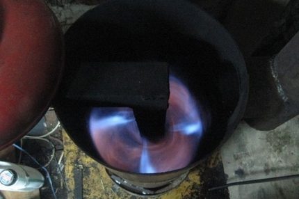 Appareil de chauffage de garage fait maison Exploitation minière