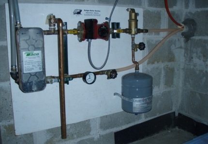 Chauffe-eau de garage Chauffage eau