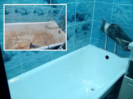 Pourquoi avez-vous besoin d'une peinture de bain en fonte Le résultat de la peinture d'un bain en fonte