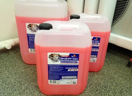 Comment remplir le système de chauffage avec de l'antigel