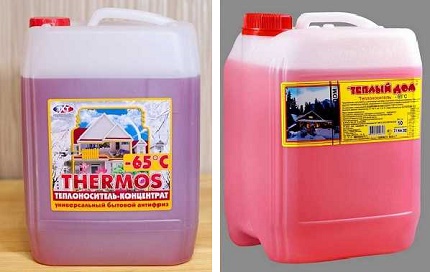 How to get a coolant with the necessary parameters for a heating system Parameters of antifreeze - coolant for water heating systems