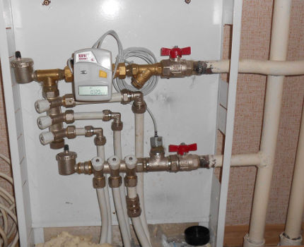 Compteur de chaleur mécanique