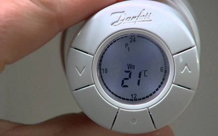 Thermostat électronique à batterie