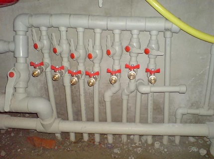 Ensemble d'égout en polypropylène