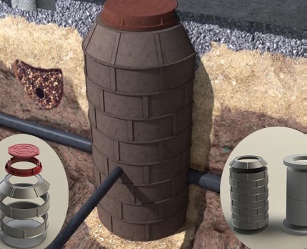 La façon la plus simple d'installer un insert en plastique dans une fosse septique en béton Puits Mozhklny pour l'étanchéité d'une fosse septique en béton