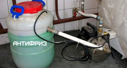 Comment remplir correctement le système de chauffage avec de l'antigel