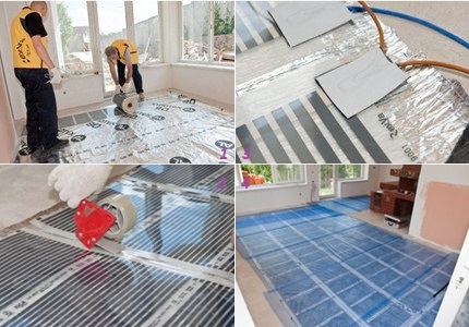 Bir karo altında yerden ısıtma nasıl yapılır İstifleme Adımları