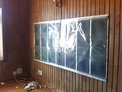 Radiateur mural à film IR