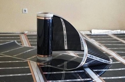 Karo filmi elektrikli döşeme Film Sistemi Seçeneği