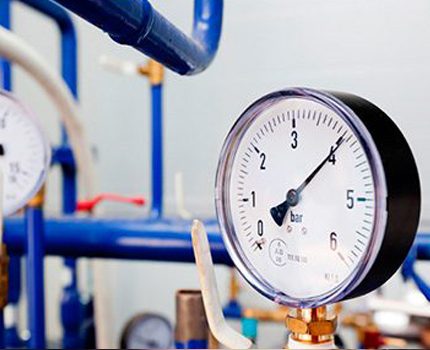 Les capteurs ont un manomètre intégré