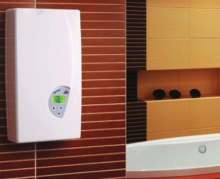 Quel chauffe-eau utiliser dans la salle de bain Chaudière dans la salle de bain