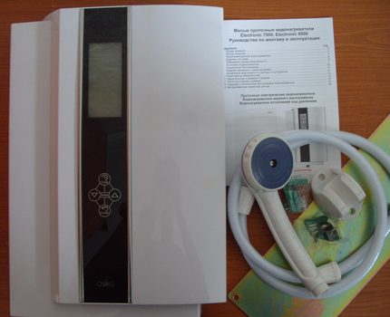 Comment choisir un chauffe-eau instantané pour une utilisation dans la cuisine Modèles de flux de réchauffeurs