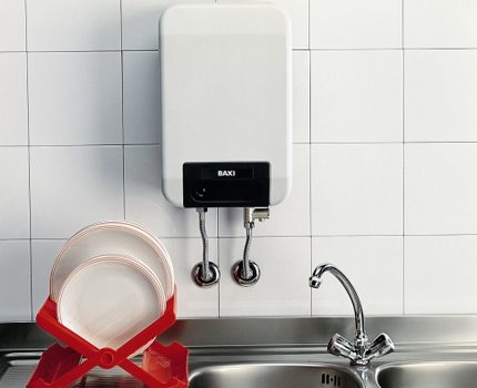 Comment utiliser un petit chauffe-eau instantané Petits modèles de radiateurs électriques à écoulement