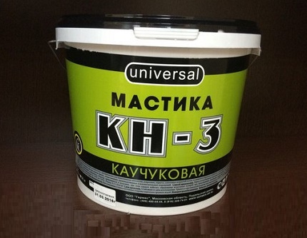 Mástique de borracha