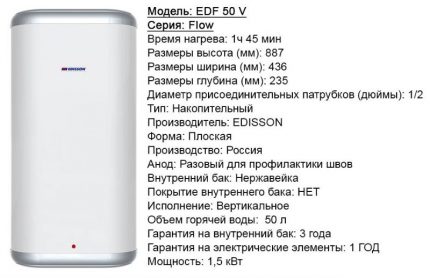 Comment choisir un chauffe-eau à accumulation selon les caractéristiques Caractéristiques d'un chauffe-eau électrique