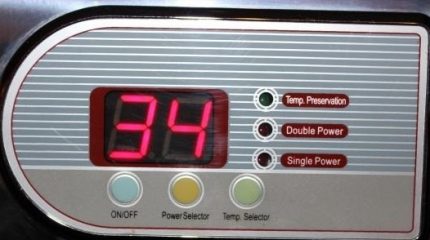 Panneau de commande pour chauffe-eau électrique à accumulation Panneau de commande électronique