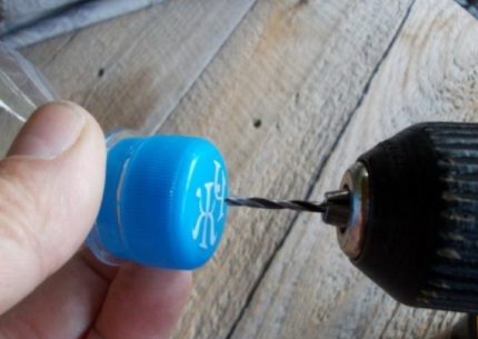 Préparation des trous