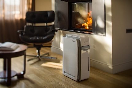 Usando purificadores de ar com o logotipo Bork Purificador de Ar Bork A702