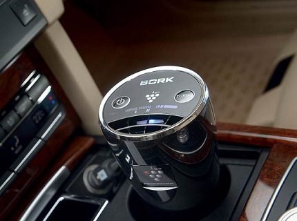 Opções de purificador de ar Bork Purificador de ar do carro