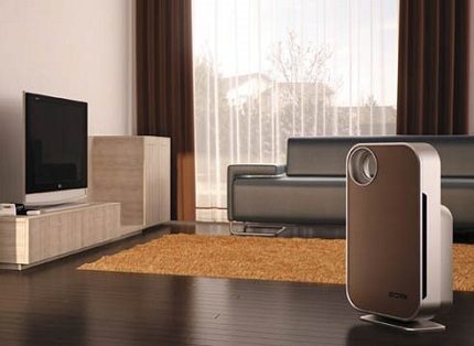 Modularidade do purificador de ar de Bork Purificador de ar bork