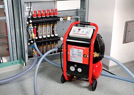 Como é testada a tubulação do sistema de aquecimento? Testes para tubulação do sistema de aquecimento