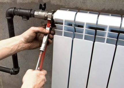 So spülen Sie das Heizsystem mechanisch Demontage zur mechanischen Spülung des Heizungssystems