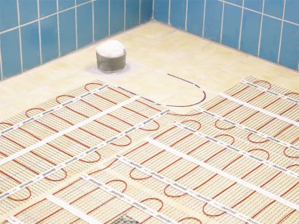 Electric underfloor heating