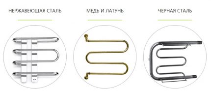 Isıtılmış havlu rayları yapmak için malzeme