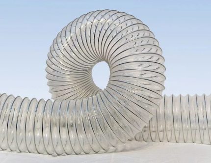 Kunststoff-Belüftungsrohre zum Anschluss an die Haube Verstärktes Polyurethanrohr