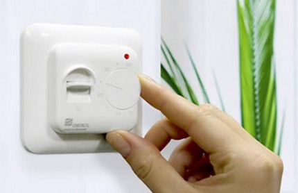 Thermostat Infrarot warmer Filmboden Option Thermostatmodell