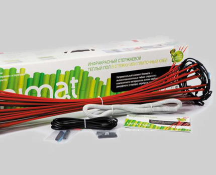 Plancher chaud enroulé