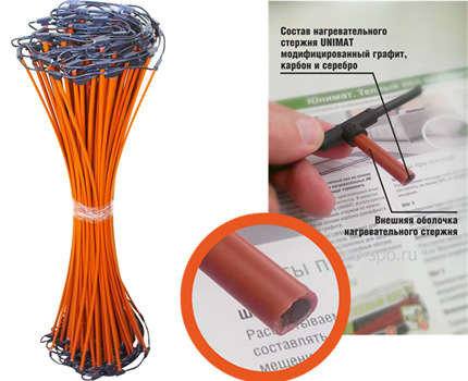 Les tiges sont parallèles