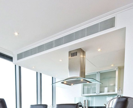 Possibilité de construire un conduit de ventilation dans une maison privée Déguisement de vencanals dans la maison