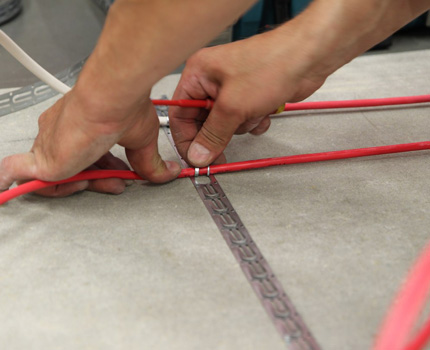 Instalação de piso radiante elétrico Garantia de Hardware