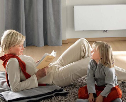 Por que é melhor escolher um piso radiante de carbono elétrico Radiadores estragam o design da sala