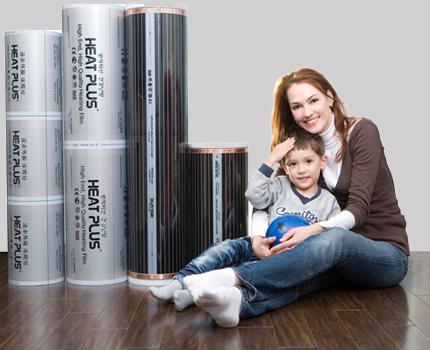 Como escolher um piso radiante elétrico de filme Filme de carbono sólido