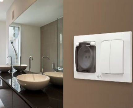 Feuchtigkeitsbeständige Steckdose