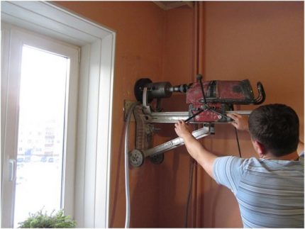 Installation d'un système de ventilation Installation de ventilation d'alimentation