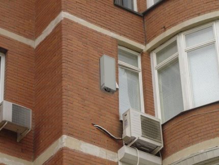 Lieu d'installation de l'appareil de ventilation Unité de ventilation d'alimentation