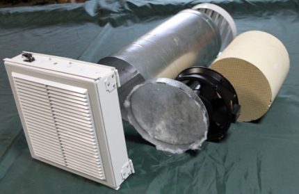 Prototype d'unité de traitement d'air Ventilation DIY