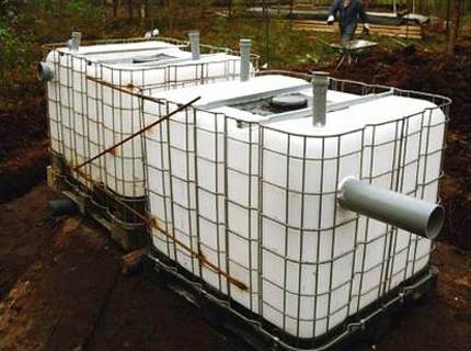 Comment faire une fosse septique à partir de conteneurs en plastique usagés Eurocube Design
