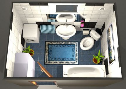 Possibilité d'installer des ventilateurs de conduit dans la salle de bain Emplacement de l'évent