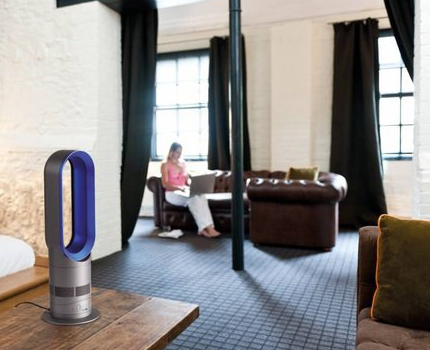 Ventilateur sans ventilateur comme climatisation L'appareil fait face aux fonctions